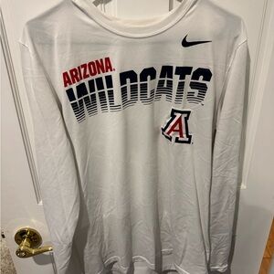 Nike White Arizona Wildcats Long Sleeve Shirt